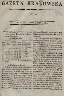 Gazeta Krakowska. 1805, nr 22