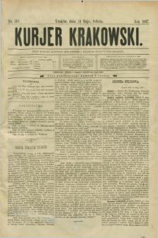 Kurjer Krakowski. [R.1], nr 110 (14 maja 1887)