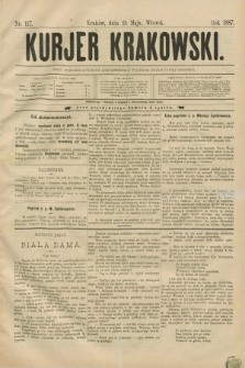 Kurjer Krakowski. [R.1], nr 117 (24 maja 1887)