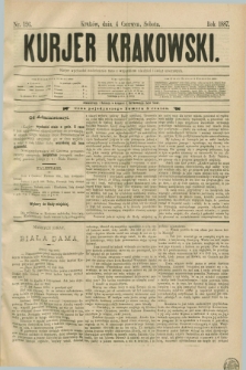 Kurjer Krakowski. [R.1], nr 126 (4 czerwca 1887)