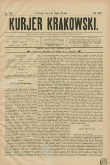 Kurjer Krakowski. [R.1], nr 151 (6 lipca 1887)