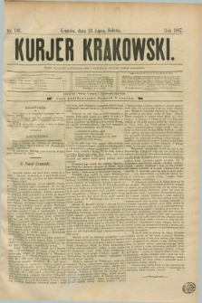Kurjer Krakowski. [R.1], nr 166 (23 lipca 1887)