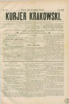 Kurjer Krakowski. [R.1], nr 191 (23 sierpnia 1887)