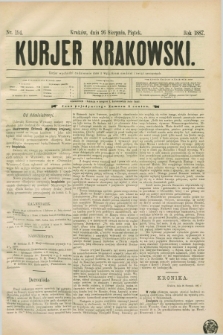 Kurjer Krakowski. [R.1], nr 194 (26 sierpnia 1887)