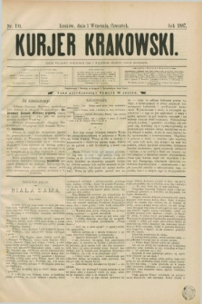 Kurjer Krakowski. [R.1], nr 199 (1 września 1887)