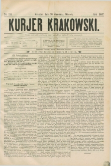 Kurjer Krakowski. [R.1], nr 214 (20 września 1887)