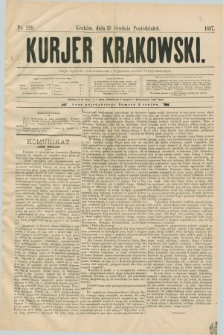 Kurjer Krakowski. [R.1], nr 289 (19 grudnia 1887)