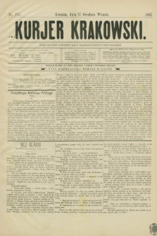 Kurjer Krakowski. [R.1], nr 295 (27 grudnia 1887)