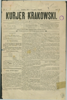 Kurjer Krakowski. R.2, nr 2 (3 stycznia 1888)