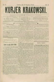 Kurjer Krakowski. R.2, nr 25 (31 stycznia 1888)