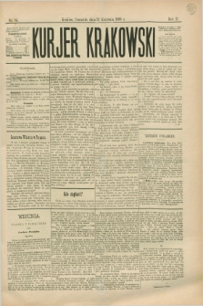 Kurjer Krakowski. R.2, nr 84 (12 kwietnia 1888)