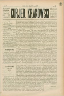 Kurjer Krakowski. R.2, nr 174 (1 sierpnia 1888)