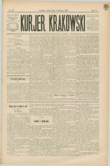 Kurjer Krakowski. R.2, nr 177 (4 sierpnia 1888)