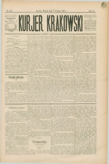 Kurjer Krakowski. R.2, nr 179 (7 sierpnia 1888)