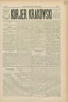 Kurjer Krakowski. R.2, nr 187 (17 sierpnia 1888)