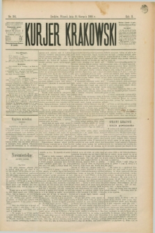 Kurjer Krakowski. R.2, nr 196 (28 sierpnia 1888)
