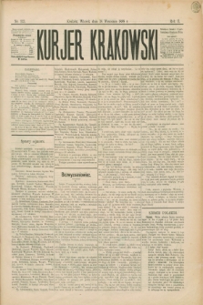 Kurjer Krakowski. R.2, nr 213 (18 września 1888)