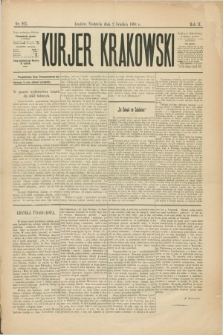 Kurjer Krakowski. R.2, nr 223 (2 grudnia 1888)