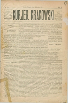 Kurjer Krakowski. R.2, nr 226 (23 grudnia 1888)