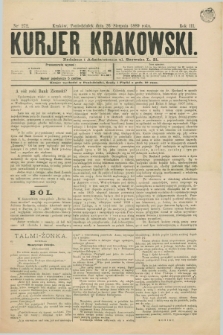 Kurjer Krakowski. R.3, nr 272 (26 sierpnia 1889)