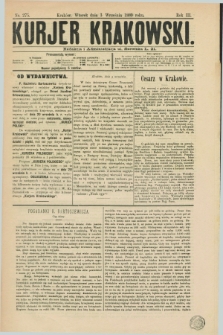 Kurjer Krakowski. R.3, nr 275 (3 września 1889)