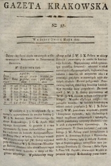 Gazeta Krakowska. 1805, nr 37
