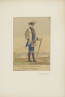 Königl. Gener. Adjutant in Teutscher Uniform