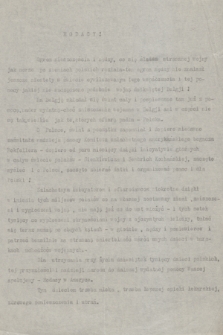 Fragment papierów ze spuścizny Władysława Leopolda Jaworskiego, z okresu Jego pracy w Naczelnym Komitecie Narodowym