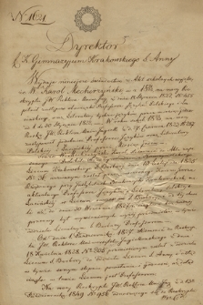 Papiery osobiste Karola Mecherzyńskiego i członków rodziny z lat 1850-1915