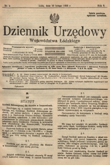 Dziennik Urzędowy Województwa Łódzkiego. 1925, nr 8