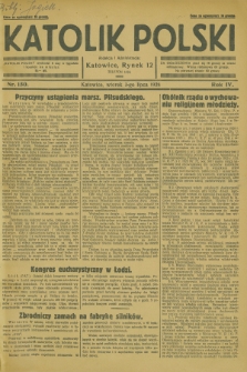 Katolik Polski. R.4, nr 150 (3 lipca 1928) + dod.