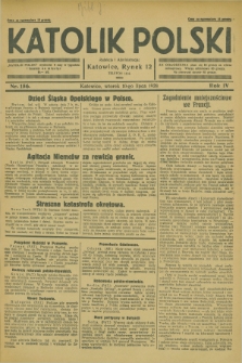 Katolik Polski. R.4, nr 156 (10 lipca 1928) + dod.