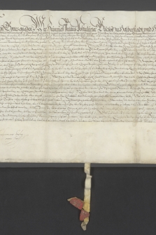 Dokument Henryka Juliusza biskupa Halberstadt poświadczający Georgowi Burckartenowi z Lippe prawa do dworu i gruntu w pobliżu miasta Schöningen