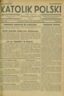 Katolik Polski. R.4, nr 240 (16 października 1928) + dod.