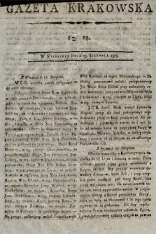 Gazeta Krakowska. 1805, nr 68