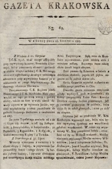 Gazeta Krakowska. 1805, nr 69