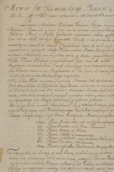 Mowy sejmowe z lat 1762-1766
