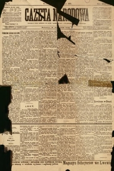 Gazeta Narodowa. 1898, nr 1