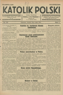 Katolik Polski. R.5, nr 121 (28 maja 1929) + dod.