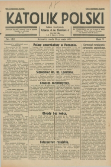 Katolik Polski. R.5, nr 122 (29 maja 1929) + dod.