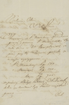 Listy różnych autorów do różnych osób z papierów Włodzimierza Dzieduszyckiego z lat 1802-1855