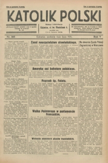 Katolik Polski. R.5, nr 160 (14 lipca 1929) + dod.