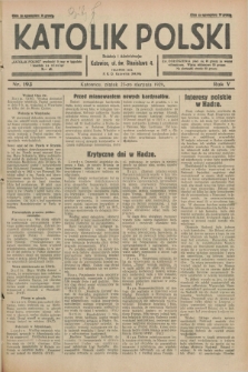 Katolik Polski. R.5, nr 193 (23 sierpnia 1929) + dod.