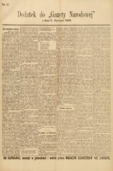 Gazeta Narodowa. 1898, nr 17