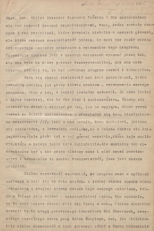 Przemówienie gen. Gustawa Orlicz Dreszera : prezesa Ligi Morskiej i Kolonialnej na jej walnym zjeździe w Krakowie 20 X 1935 r.