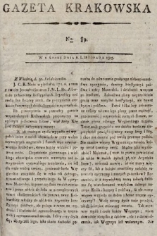 Gazeta Krakowska. 1805, nr 89