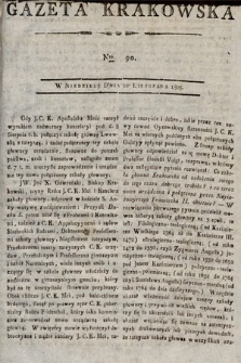 Gazeta Krakowska. 1805, nr 90