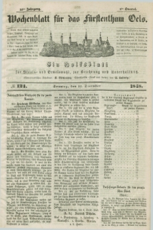 Wochenblatt für das Fürstenthum Oels : ein Volksblatt für Staats- und Gemeinwohl, zur Belehrung und Unterhaltung. Jg.15, № 124 (17 Dezember 1848)