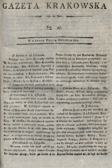 Gazeta Krakowska. 1805, nr 97
