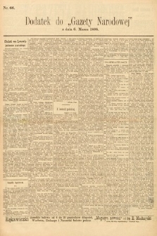 Gazeta Narodowa. 1898, nr 66